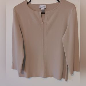 Loft Ann Taylor office shirt 3/4 Sleeve